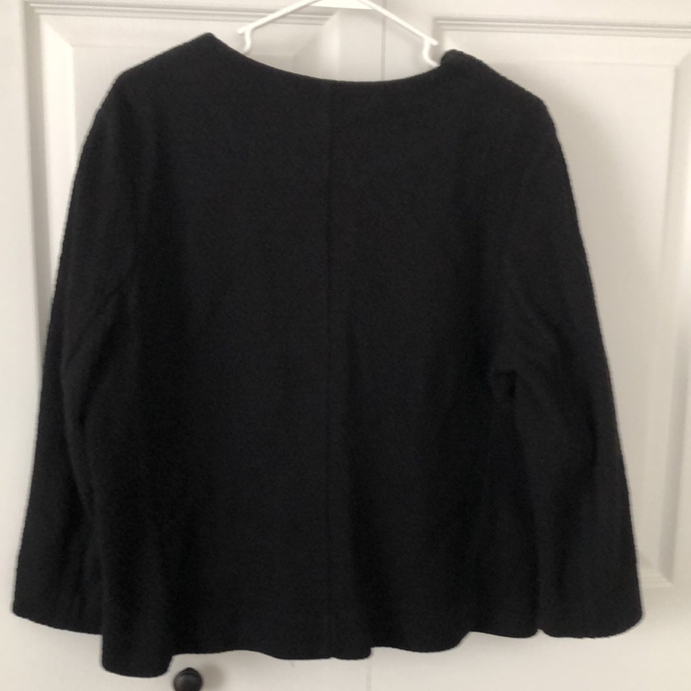 Black 3/4 sleeve jacket - Picture 5 of 5